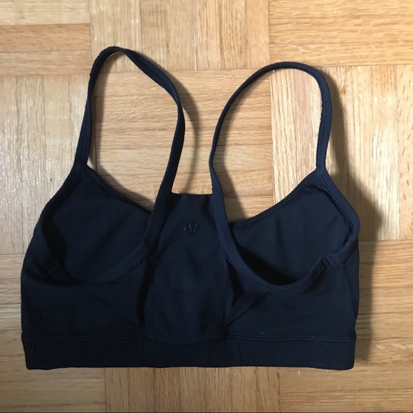 Lululemon Black Sports Bra - Picture 2 of 2